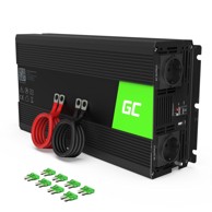 GREEN CELL Auto adapter/inverter INV24, 1500 W, crni