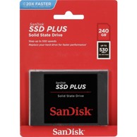 SANDISK SSD disk Plus 240GB Čitanje 530 MB/s SDSSD diskA-240G-G26