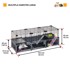 FERPLAST Kavez Multipla, za glodavce, 107.5 x 37.5 x 42 cm
