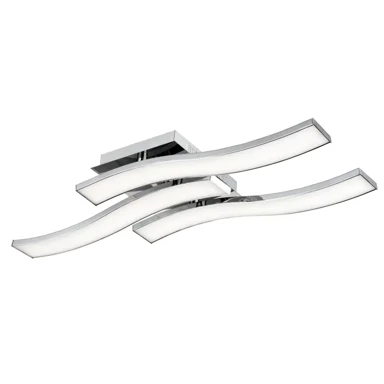 NOVA LUCE Plafonska  svjetiljka Cesena LED 63 W, 3000 K, 4100 lm, IP20 NL81002001, krom