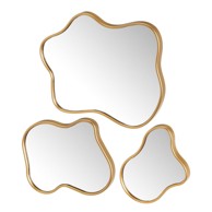 CASA SELECCIÓN Zidna ogledala u setu 3 kom 