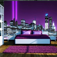 Foto tapeta Luminous manhattan 300x210