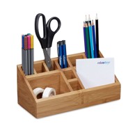 NORTHIX Organizator radnog stola, kompaktni pretinci, bambus