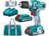 TOTAL Bežični odvijač 20V Li-ion 2000 mAh industrijski TDLI2002