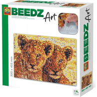 SES CREATIVE Mozaik set, Beedz Art Lions Cubs