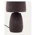 KAVE HOME Tamno smeđa stolna lampa (visina 30 cm) Tandy 