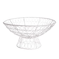 DAKLS Bijela žičana zdjela za posluživanje