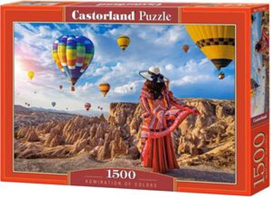 Puzzle Divljenje bojama, 1500 komada
