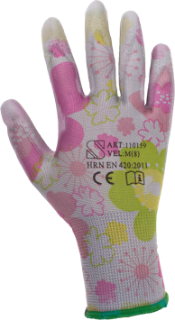 Vrtne rukavice s premazom cvijet L