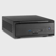 INTER-TECH Kućište MW-01 II, ITX format, metal i plastika, crna