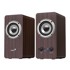 GENIUS Zvučnici SP-HF400, 2.0, 10 W, 3.5 mm, tamno drvo