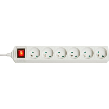 LINDY Produžni kabel 73126, 6 utičnica, bijeli