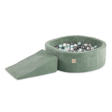 PLUSH NEST Mekani poligon, 2 elementa, zelena