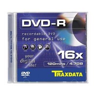 TRAXDATA DVD-R optički medij, 16x, slim box, 1 kom