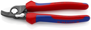 KNIPEX Škare za kabele s povratnom oprugom, 165 mm, 50 mm² / fi 15 mm