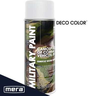 Deco color sprej vojna boja mat bijela 400 ml