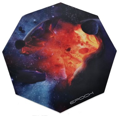 EPOCH Podloga za stolice Astrea, crna