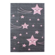 AYYILDIZ CARPETS Ružičasti/sivi dječji tepih 160x230 cm Kids 