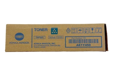 KONICA MINOLTA Originalni cijan toner za Bizhub C3120i, TNP-92C, AE1Y450