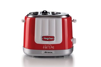 ARIETE Aparat za hot dog MOD.206, 650 W, crveni