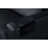 WOOOD Crni fleksibilni oslonac za ruku za kauč Tray