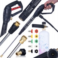 ROSFIX Pjenica Pro Clean Gun PCG1, 4000 PSI, 5 mlaznica, M22x1,5, spremnik 1 L