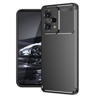 TECHSUIT Maskica CarbonFiber za Xiaomi Redmi Note 12 5G / Poco X5, crna
