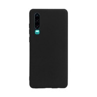 NIKCORP Silikonska zaštitna maskica za Huawei P30, crna