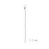WOZINSKY Olovka za Apple iPad 2018-2025 USB-C WRA-08, bijela