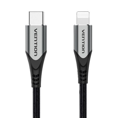 VENTION Kabel TACHH, USB-C 2.0 na Lightning, 2m, MFi 