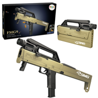 Sklopiva puška za igru FMG9 sa spužvastim metcima, khaki