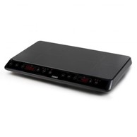 DOMO Prijenosna indukcijska ploča DO338IP, dvostruka, 3500 W, 56 cm, staklokeramika, crna