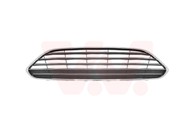 VAN WEZEL Maska branika Ford Fiesta 13-17, crna/krom, prednja gornja, -16, 1808510