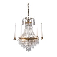 MARKSLÖJD Viseća svjetiljka u zlatnoj boji ø 50 cm Krageholm 