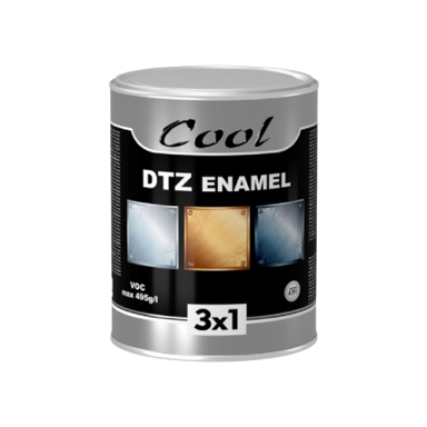 COOL DTZ EMAJL LAK Lak za metal 3u1 0.75 L, RAL 3000