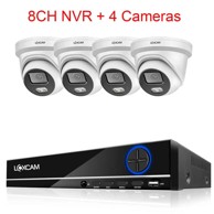 4K POE video nadzor 8 MP s AI otkrivanjem pokreta i video snimanjem