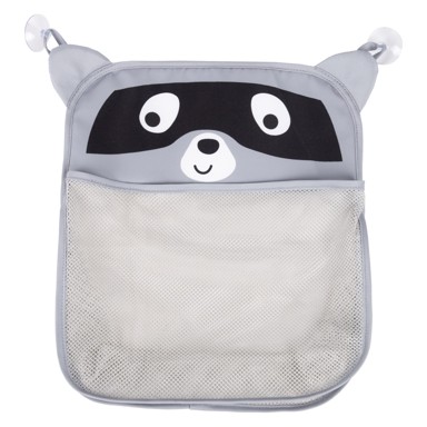 FREEON Dodaci za kadu i kupanje, mrežica za pohranu igračaka, rakun, svijetlo plava