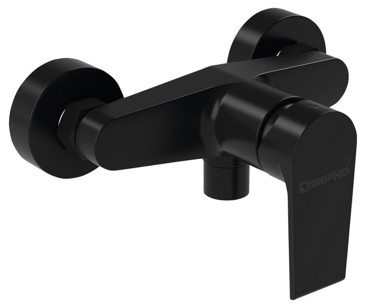 SAPHO KAI Miješalica za tuš, zidna, mat crna