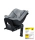 KINDERKRAFT Autosjedalica IGuard Pro iSize 61-105 cm Hladno siva