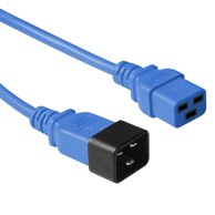 Kabel za napajanje, C20 na C19, duljina 3 m, plava