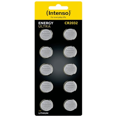 INTENSO Baterije CR2032, litijske, 3 V, 220 mAh, 10kom