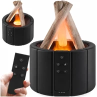 VERK USB ovlaživač zraka i aroma difuzor 250 ml, crni