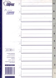 Pregradni registri PP 10–1, sivi