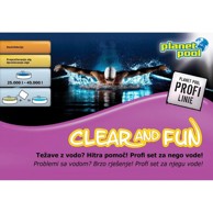 PLANET POOL Sredstvo za dezinfekciju Clear and Fun Profi Line (1627)