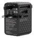 VERBATIM Putni adapter CHARGE N TRAVEL, 170 W, crni