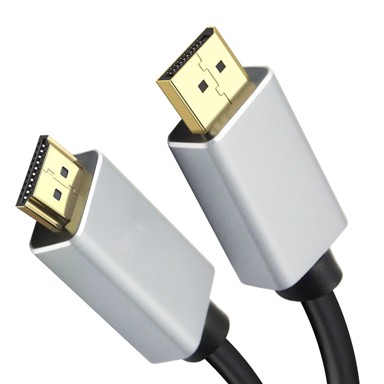 HELOS Kabel DisplayPort na HDMI, PREMIUM, duljina 1 m, crna