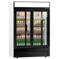GGM GASTRO Hladnjak za piće GKS908N, 880 L, klizna vrata