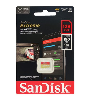 SANDISK Memorijska kartica MicroSDXC™ UHS-I V30 EXTREME 128GB 190MB/s