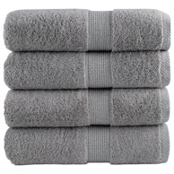 SOLUND Premium ručnici za pranje, 4 kom, 30 x 30 cm, 600 g/m², sivi