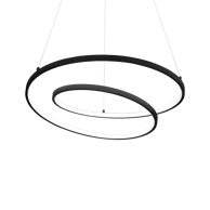 IDEAL LUX Visilica Oz ID304588, LED, SP, D80, DALI, crna